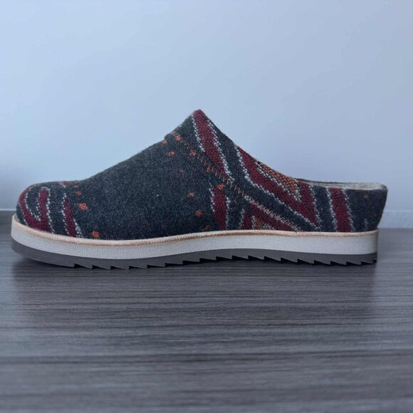 Merrell Women's Juno Wool Winter Clogs Mules Size 7 $90 Blanket - Picture 6 of 8